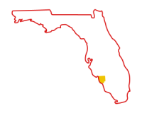 map of fl service areas